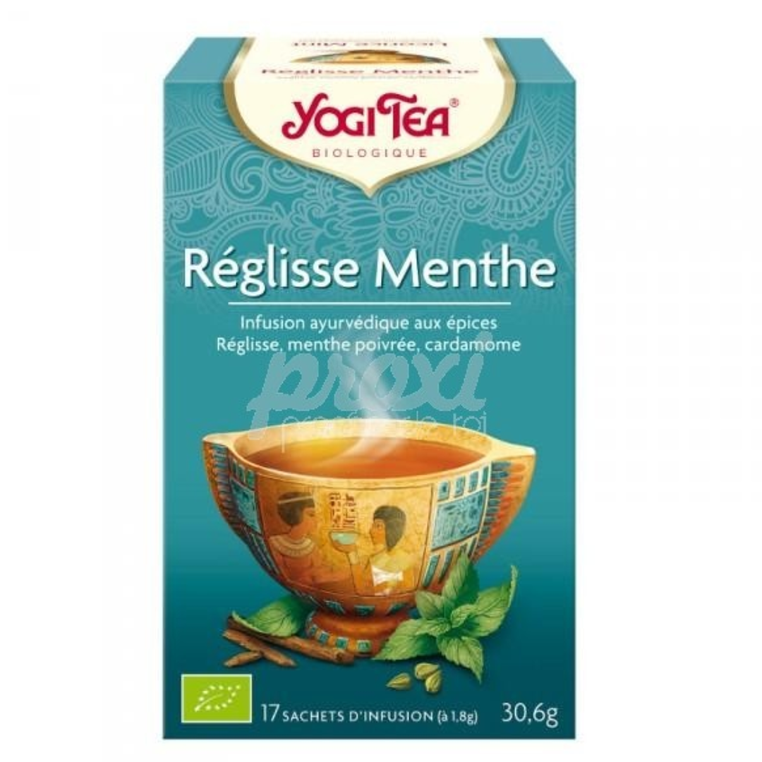 YOGI TEA REGLISSE MENTHE 17 SACHETS