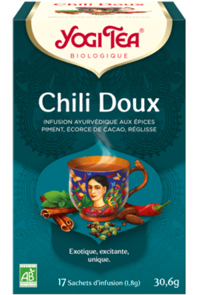 YOGI TEA CHILI DOUX 17 SACHETS