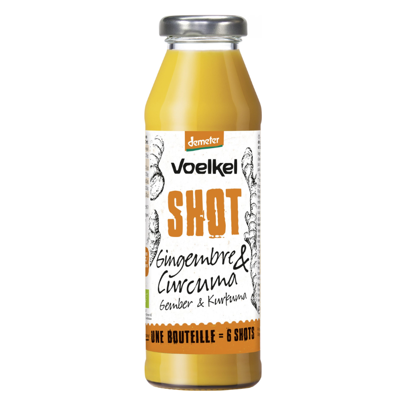 VOELKEL DEMETER SHOT GIGEMBRE ET CURCUMA 280 ML