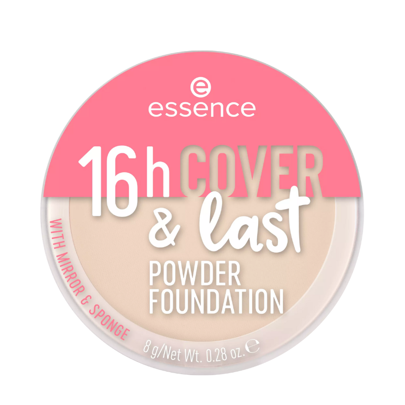 ESSENCE 16 H COVER AND LAST POUDRE FONDS DE TEINT 8 G