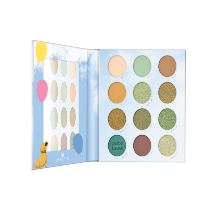 ESSENCE DISNEY PIXAR UP EYESHADOW PALETTE 02 WILDERNESS EXPLORER