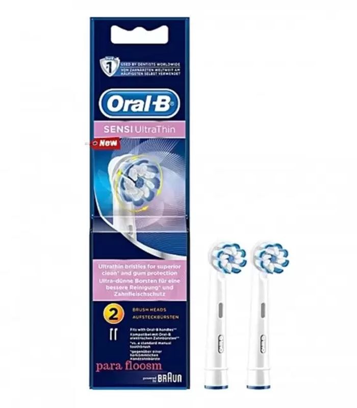 ORAL B BROSSETTES SENSI ULTRATHIN 2-RECHARGES
