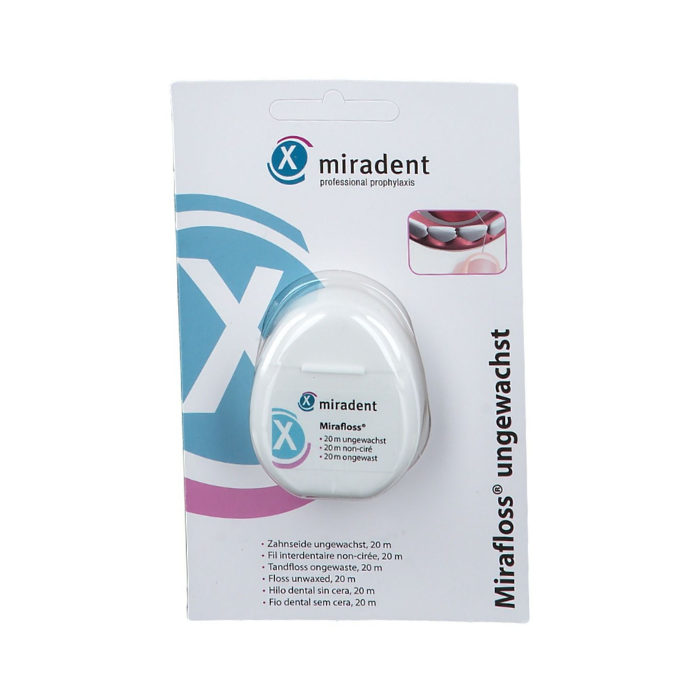 MIRADENT MIRAFLOSS FILS DENTAIRE 20 M