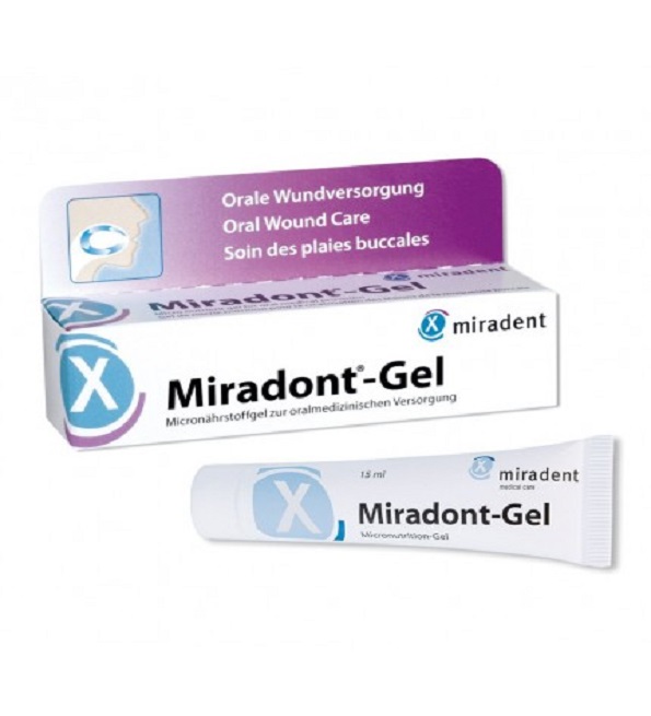 MIRADENT GEL SOIN DES PLAIES BUCCALES 15 ML