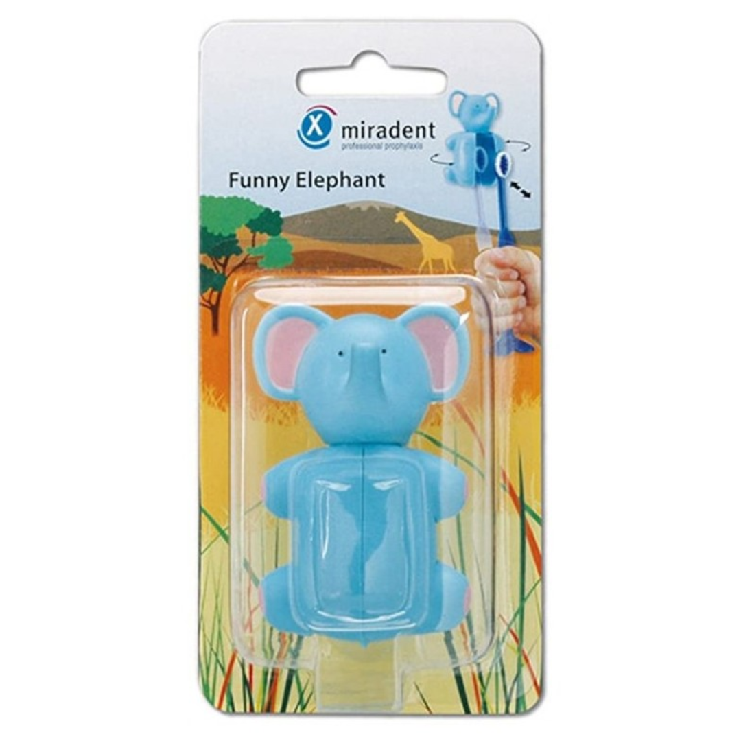 MIRADENT porte Brosse a dent funny elephant