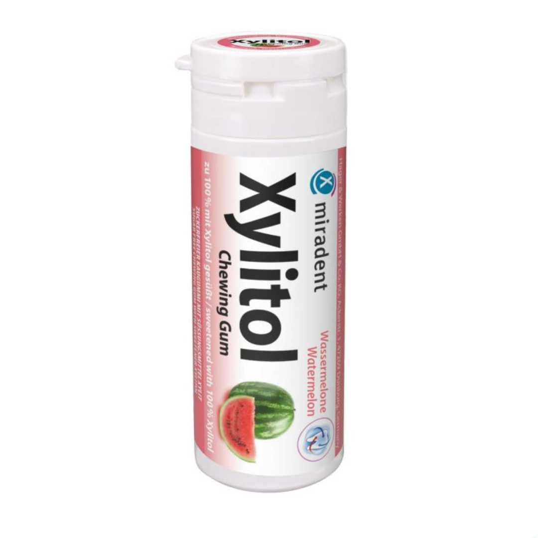 MIRADENT XYLITOL CHEWING GUM PASTEQUE