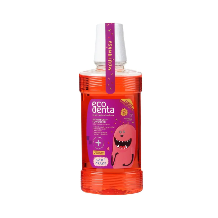 ECODENTA BAIN DE BOUCHE ENFANT GOUT FRAISE 250ML
