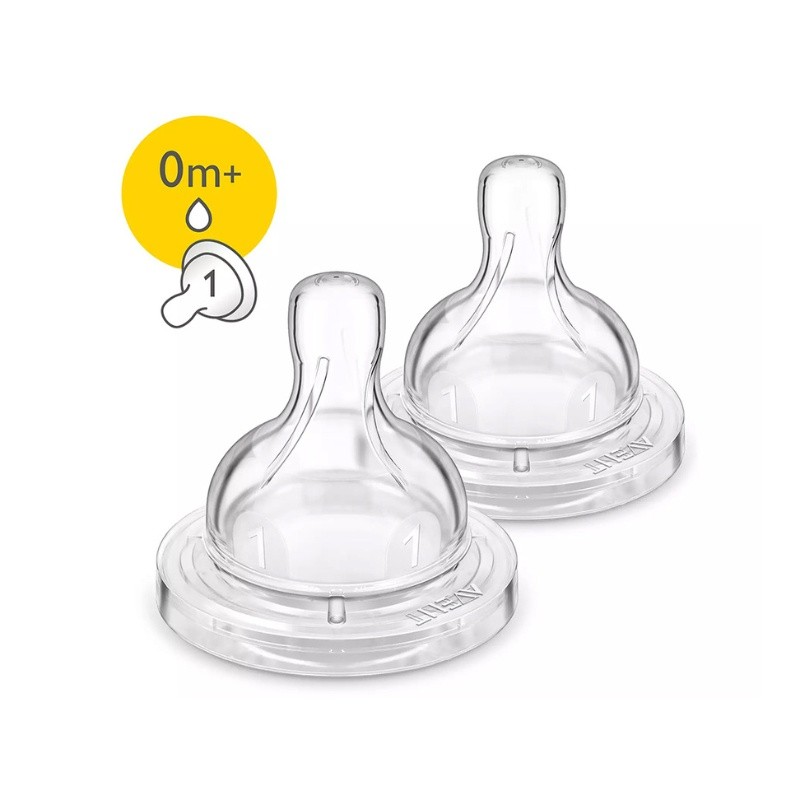 AVENT CLASSIQUE 2 TETINES- 0M+ / 1T