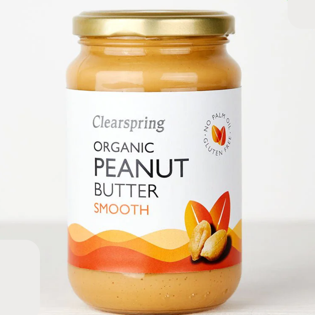 CLEARSPRING ORGANIC PEANUT BUTTER SMOOTH 350 G