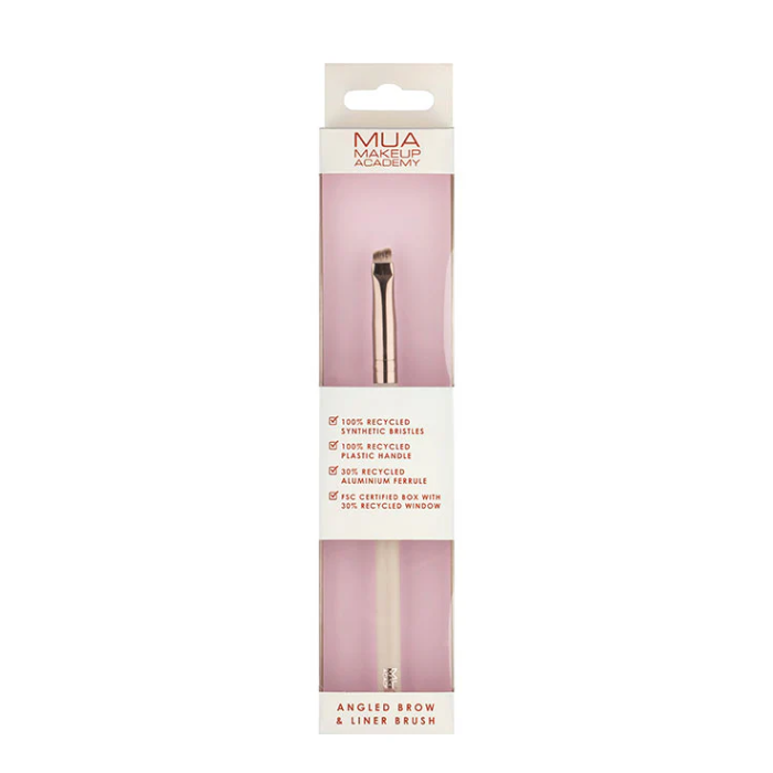 MUA PINCEAU A SOURCILS ET A LINER ANGULAIRE