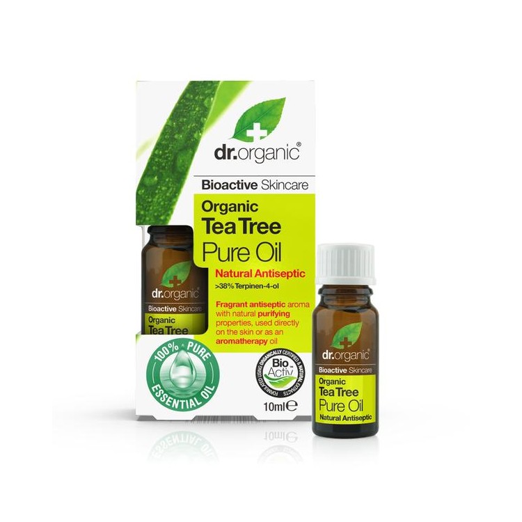 DR ORGANIC HUILE ESSENTIELLE D'ARBRE A THE BIO 10ML