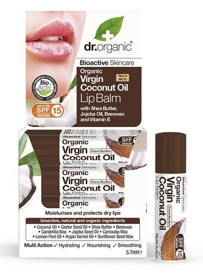 DR ORGANIC BAUME LEVRES AU COCO 5.7 ML