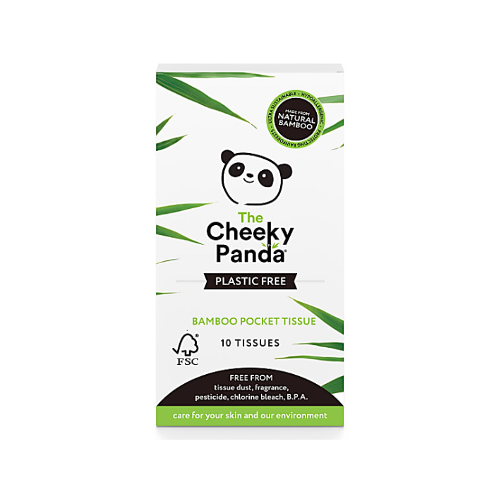 THE CHEEKY PANDA MOUCHOIRS EN BAMBOU 10 TISSUES