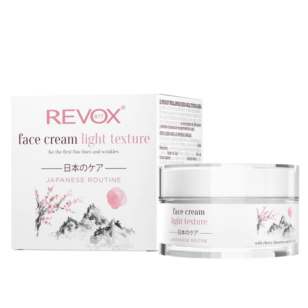 REVOX B77 JAPANESE CREME VISAGE TEXTURE LEGERE 50 ML