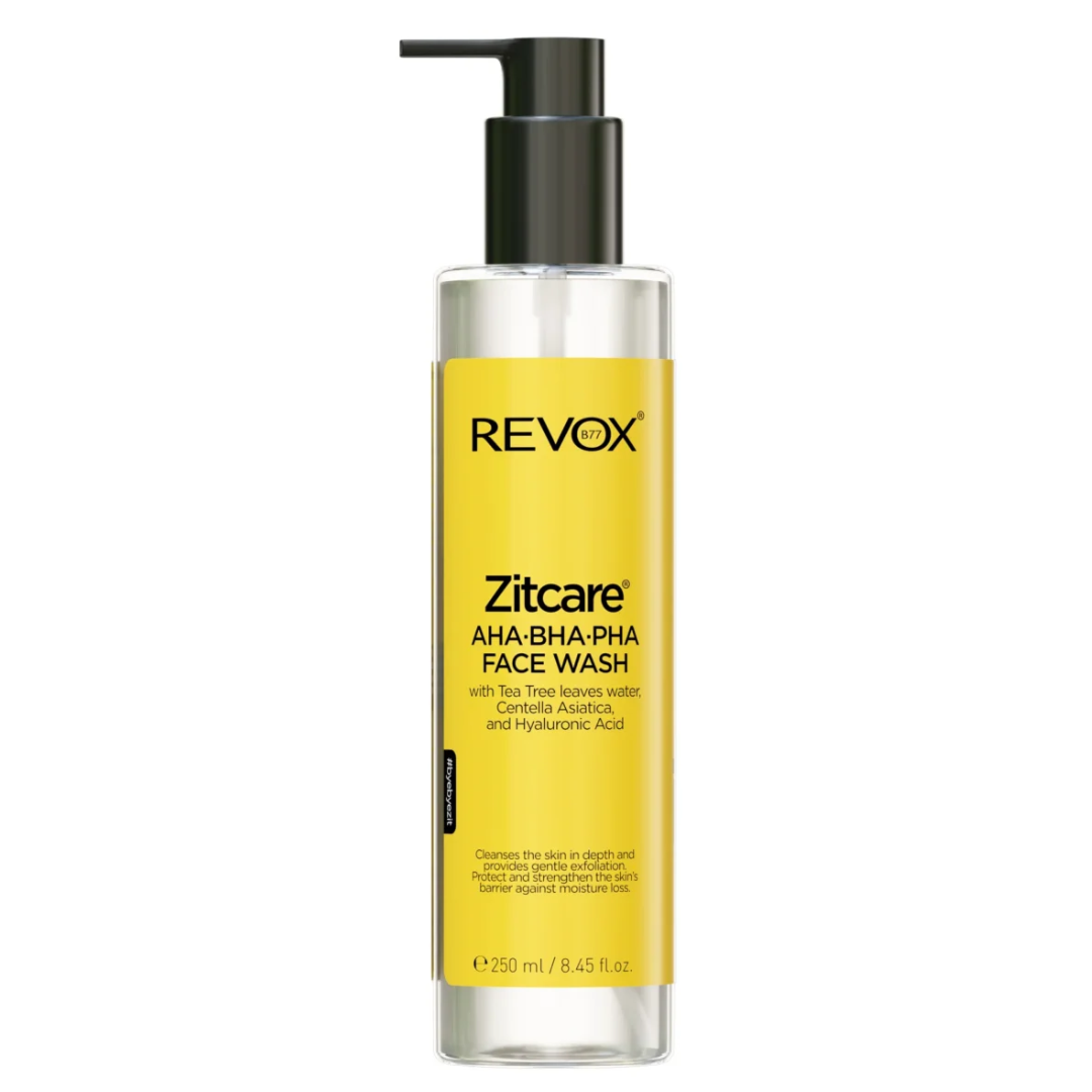 REVOX B77 ZITCARE AHA BHA PHA NETTOYANT VISAGE 250 ML