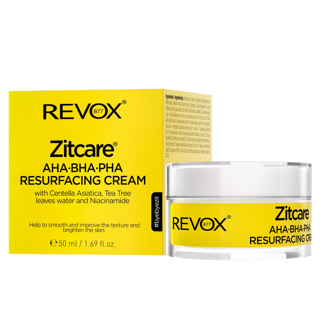 REVOX B77 ZITCARE AHA BHA PHA CREME RESURFACANTE 50 ML
