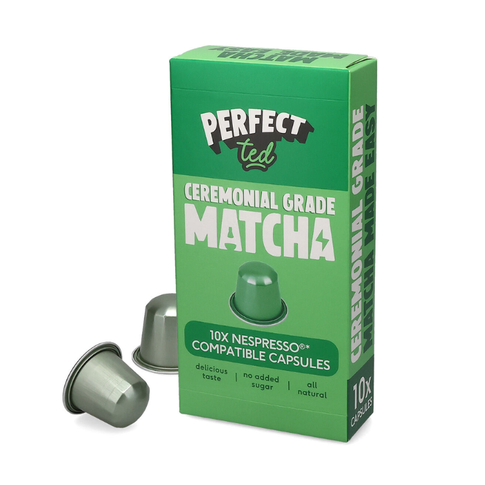 PERFECT TED CAPSULES MATCHA CEREMONIAL GRADE BOITE DE 10