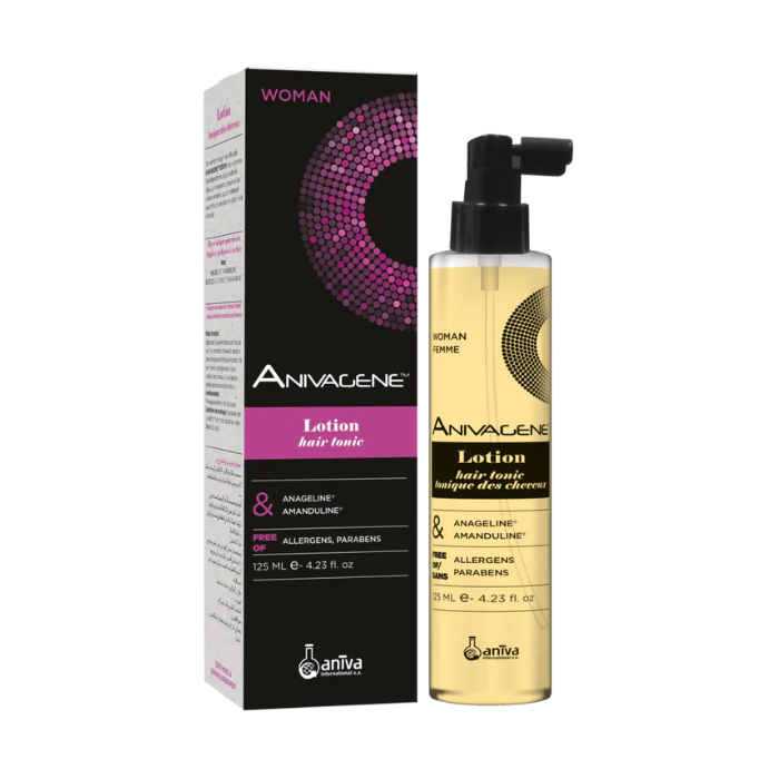 ANIVAGENE LOTION TONIQUE POUR CHEVEUX FEMMES 125 ML