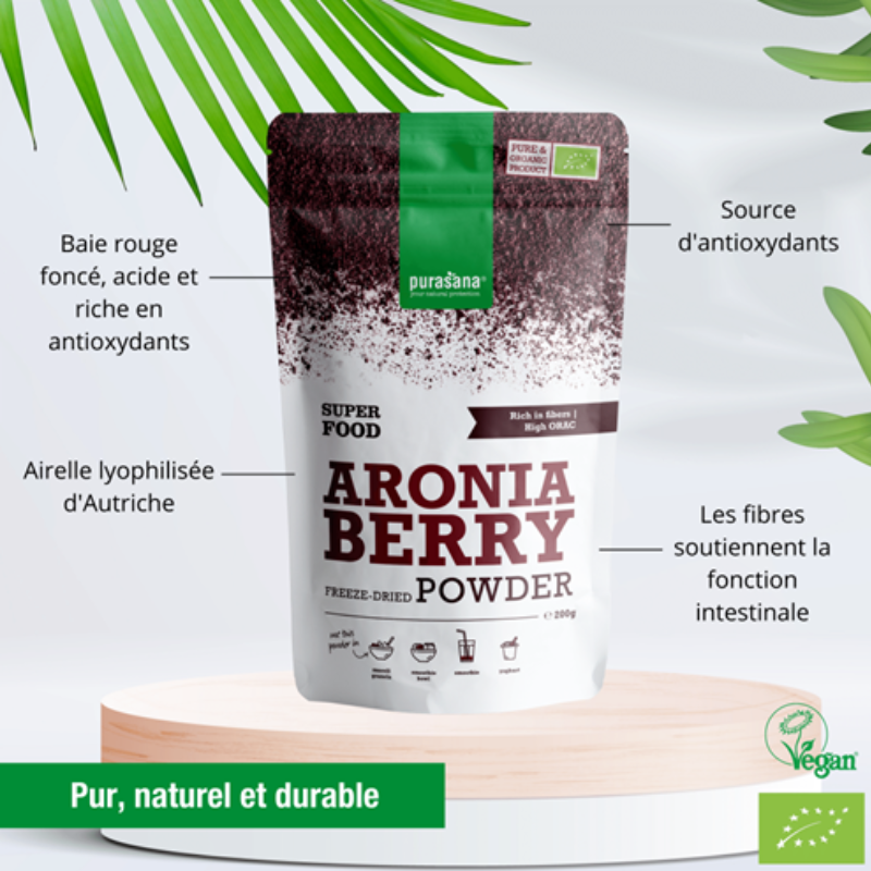 PURASANA POUDRE ARONIA 200 G