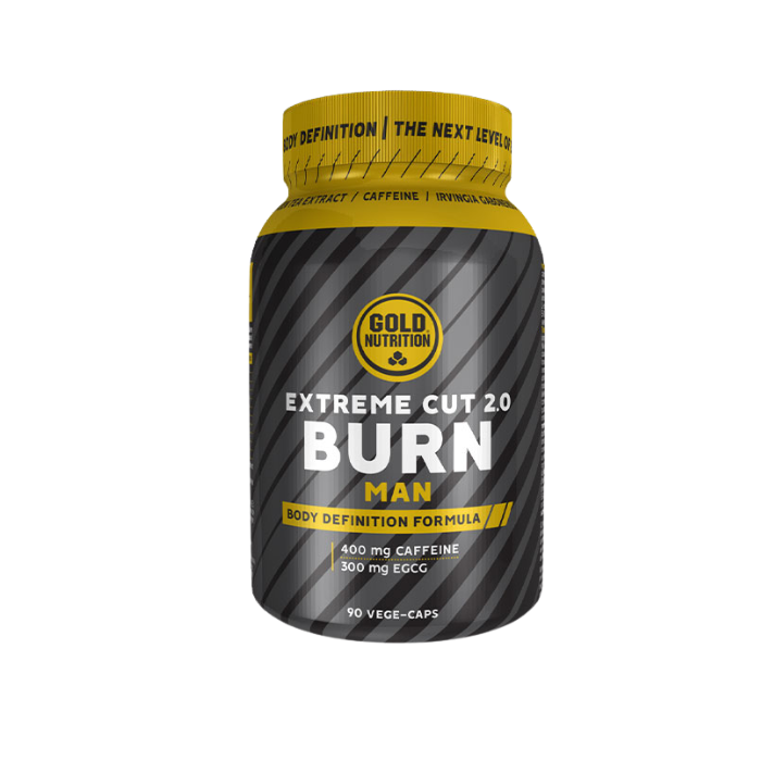 GOLD NUTRITION EXTREME CUT 2.0 BURN HOMME 90 CAPSULES VEGETALES