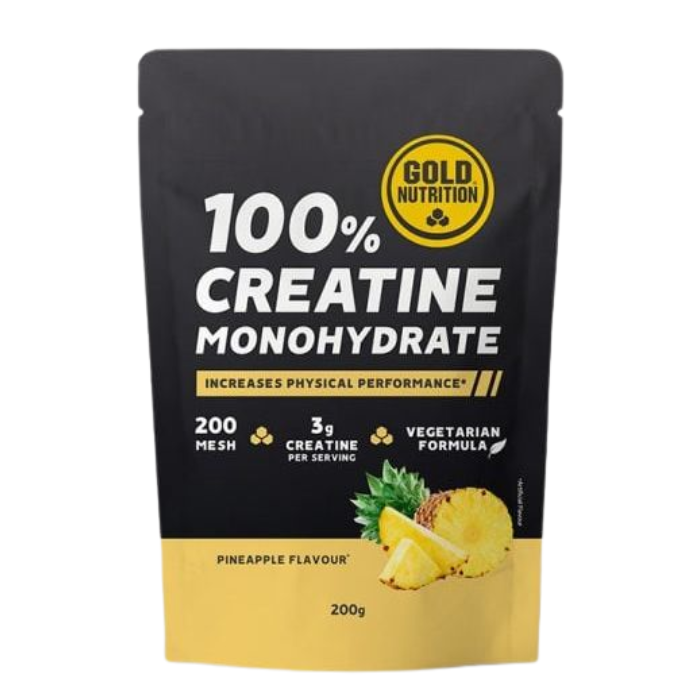 GOLD NUTRITION CREATINE MONOHYDRATE PINEAPPLE FLAVOUR 200 G