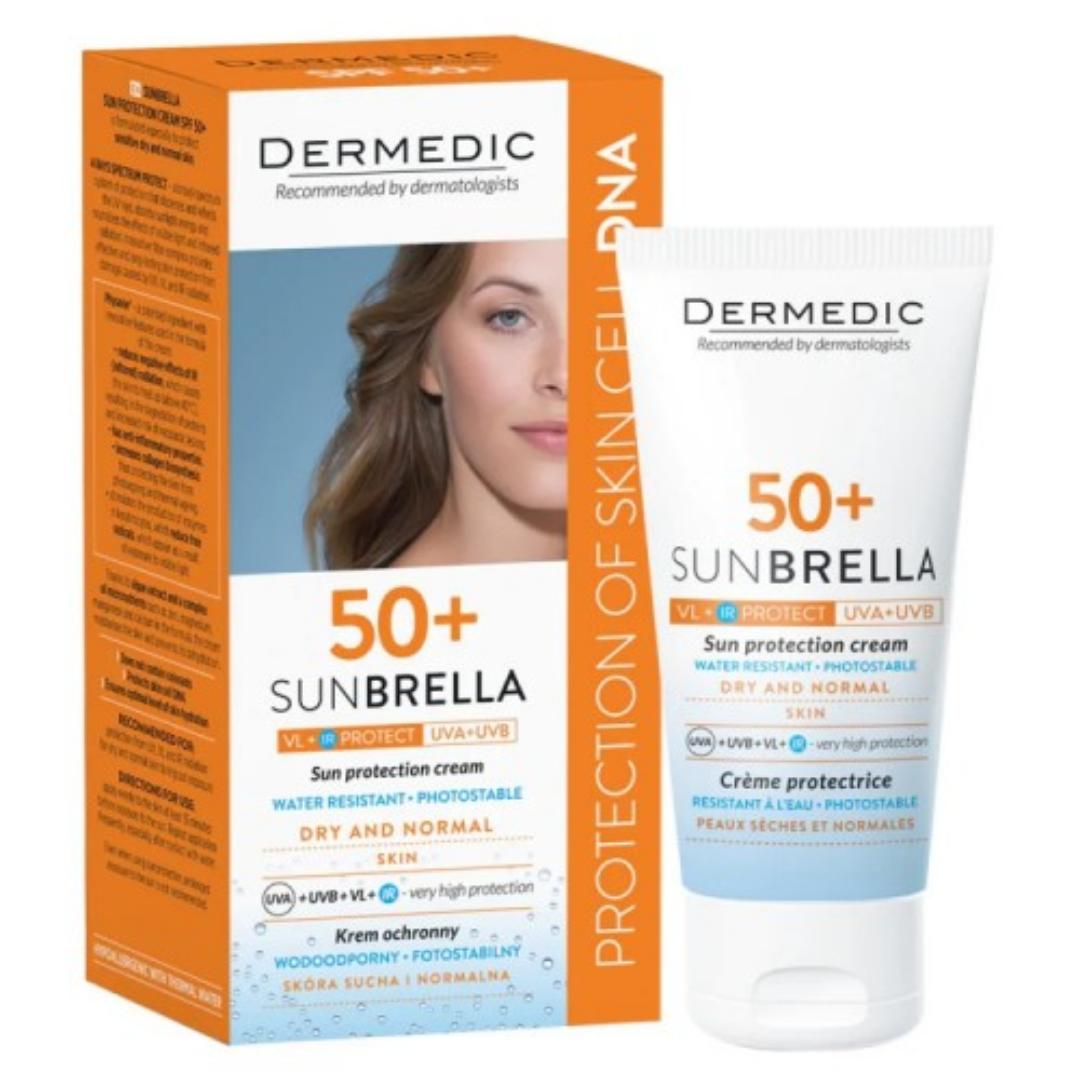 DERMEDIC SUNBRELLA ECRAN SPF50+ PSN 50ML