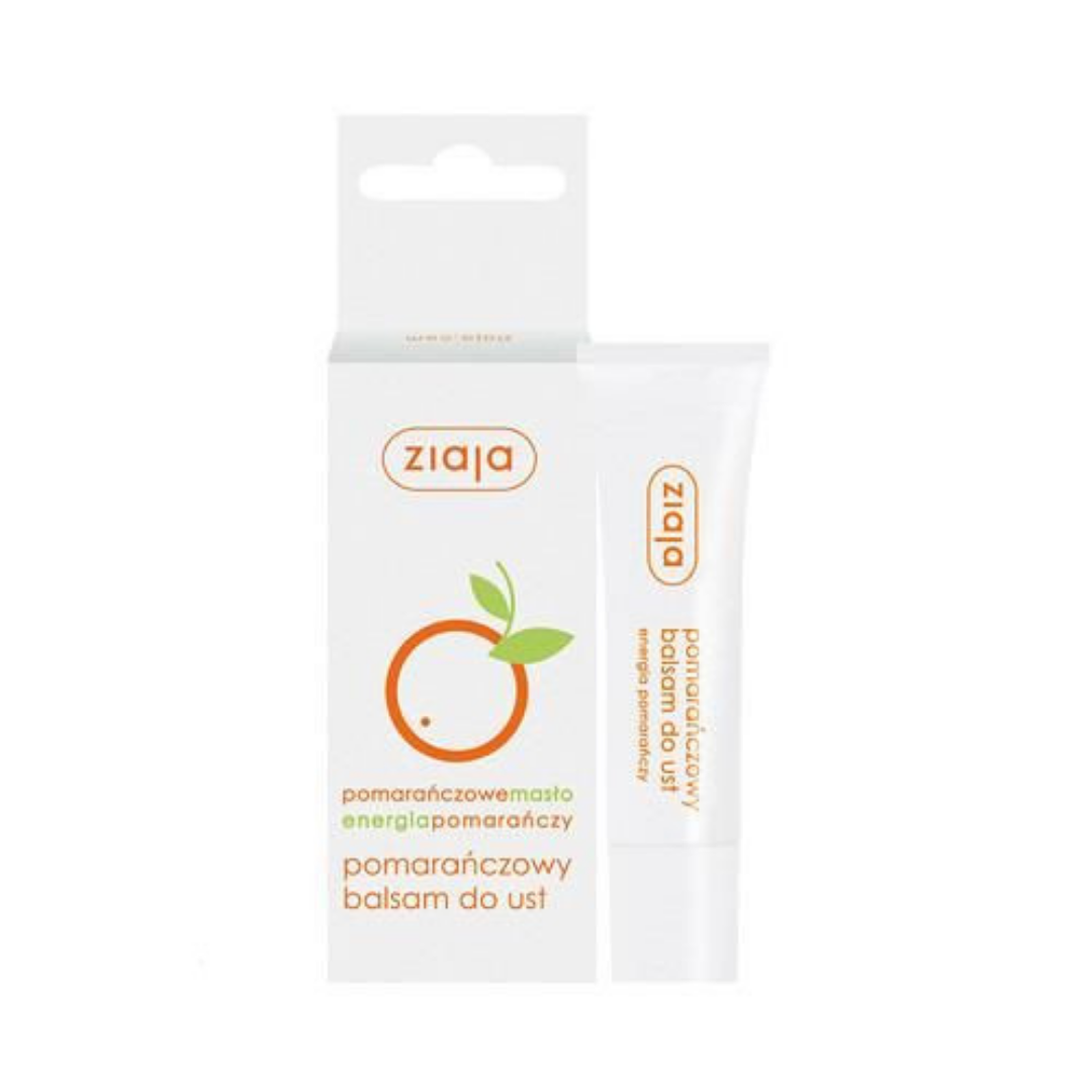 ZIAJA BAUME A LEVRES HYDRATANT AU BEURRE D'ORANGE 10 ML