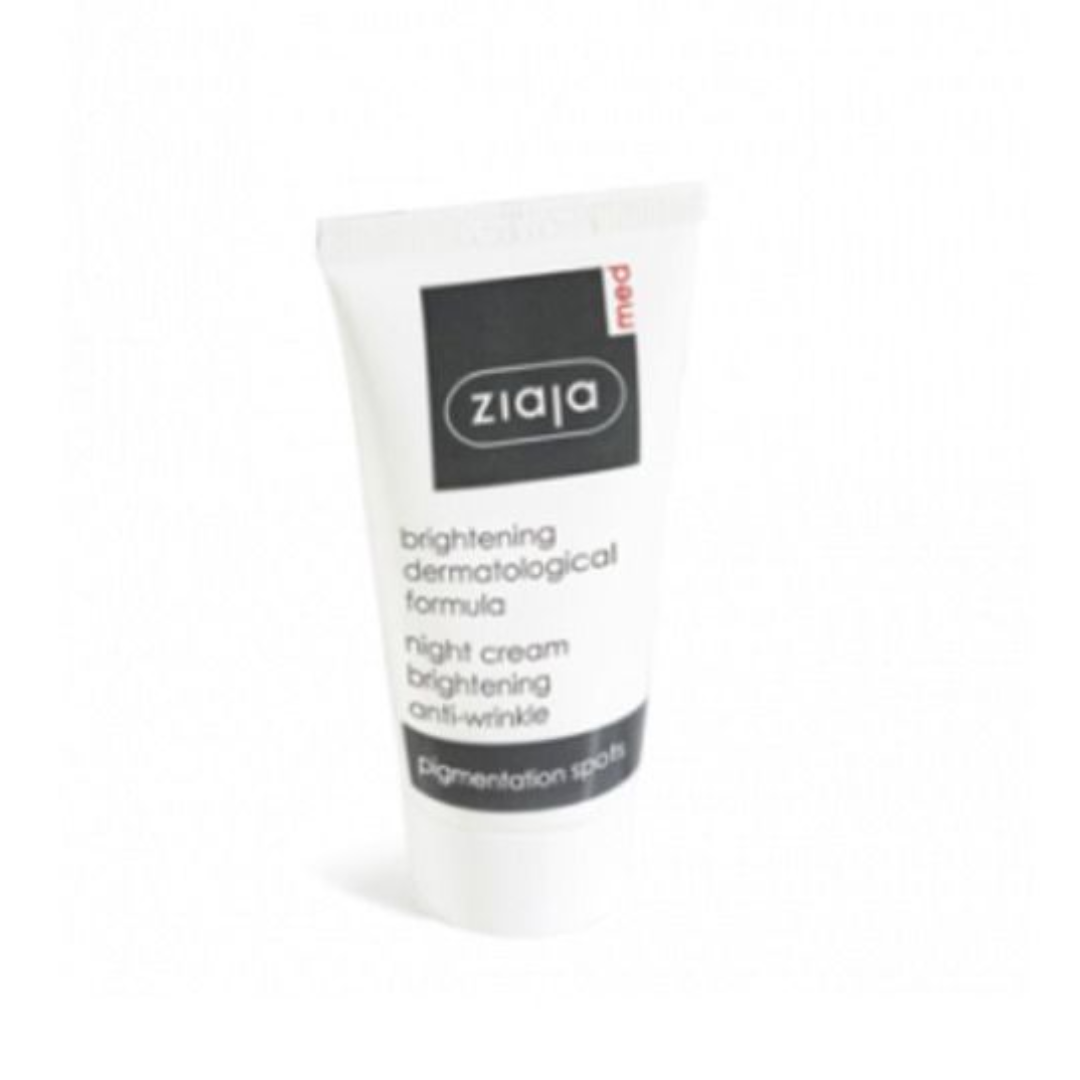 ZIAJA MED CREME DE NUIT ECLAIRCISSANTE ANTI RIDES 50 ML