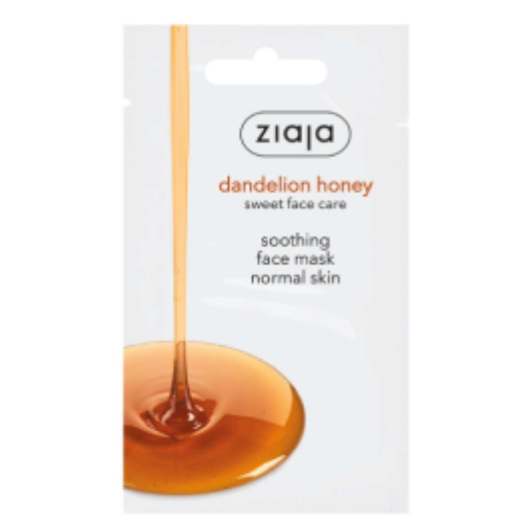 ZIAJA MASQUE AU MIEL DE PISSENLIT POUR PEAUX NORMALES 7 ML
