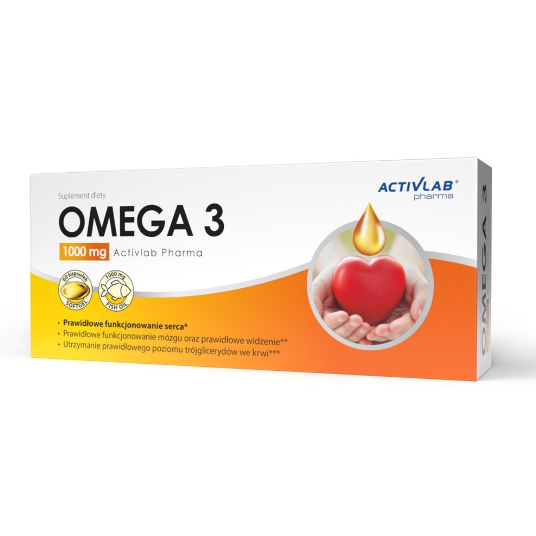 ACTIVLAB OMEGA 3 - 1000 G 60 CAPSULES