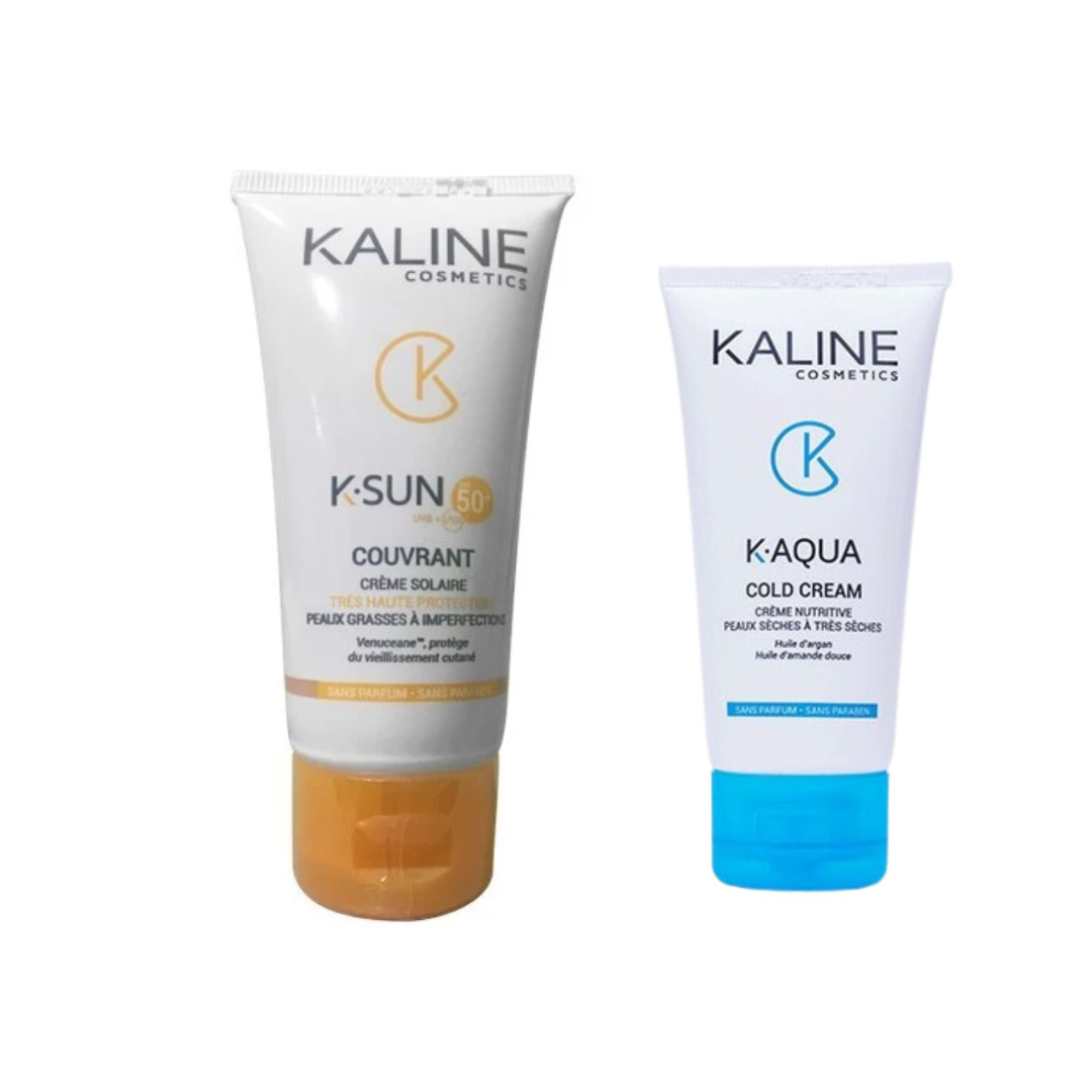 KALINE K SUN COUVRANT SPF50+ 50 ML + K AQUA COLD CREME