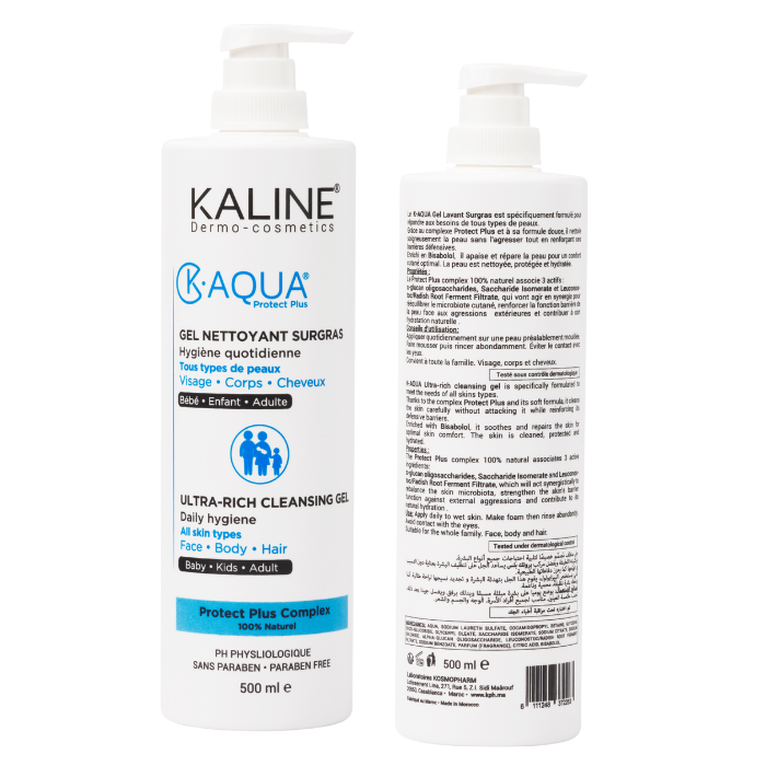 KALINE K AQUA GEL NETTOYANT SURGRAS 500 ML