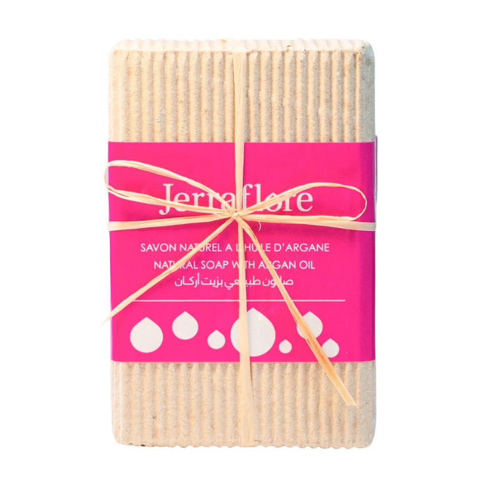 JERRAFLORE SAVON NATUREL A L HUILE D ARGANE 100 G
