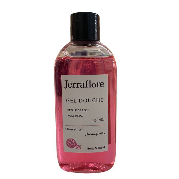 JERRAFLORE GEL DOUCHE PETALE DE ROSE 100 ML