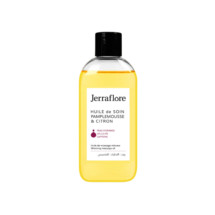 JERRAFLORE HUILE DE SOIN PAMPLEMOUSSE ET CITRON 150ML