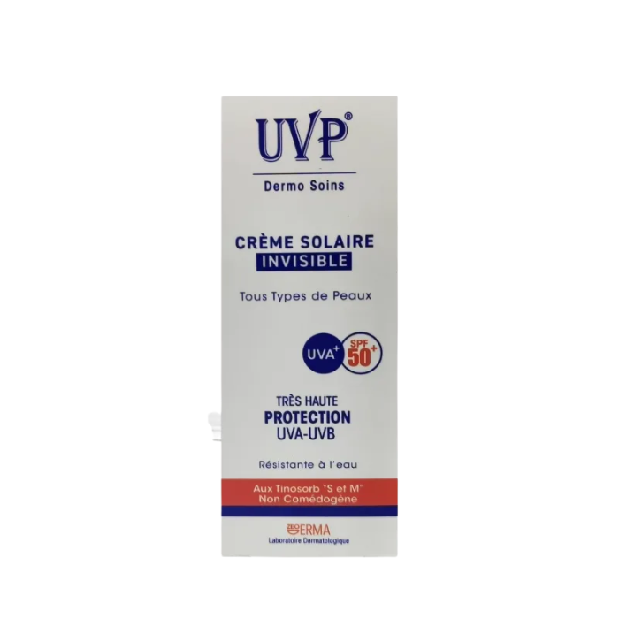 DERMO SOINS UVP CREME SOLAIRE INVISIBLE 50ML SPF 50+