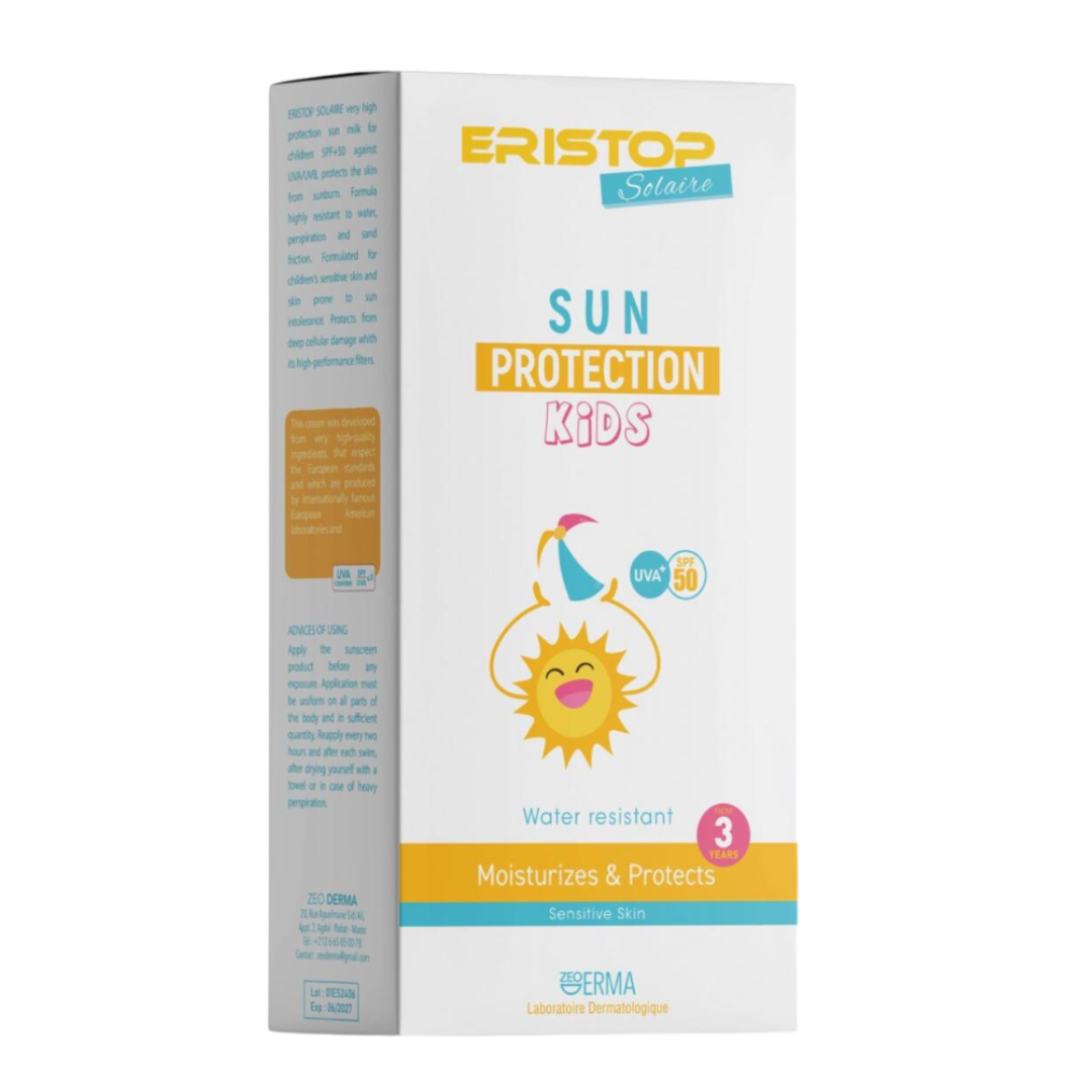 ERISTOP PROTECTION SOLAIRE ENFANTS SPF 50+DES 3 ANS 200 ML