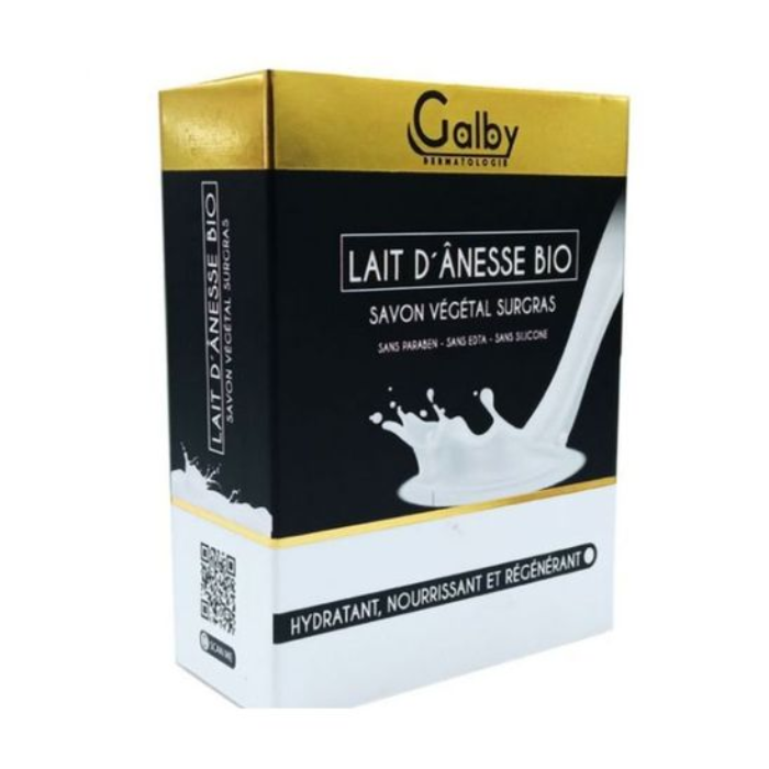 GALBY SAVON VEGETAL LAIT D'ANESSE BIO 100G