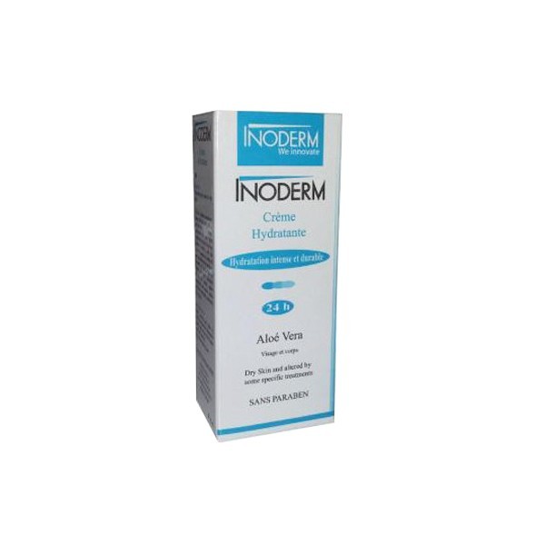 INODERM CREME HYDRATANTE VISAGE POUR PEAUX SECHES