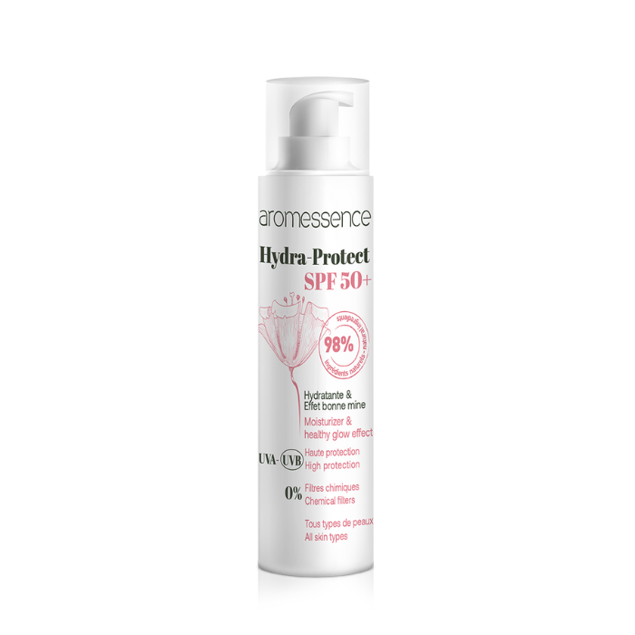 AROMESSENCE HYDRA PROTECT SPF 50+ TOUS TYPES DE PEAUX 50ML