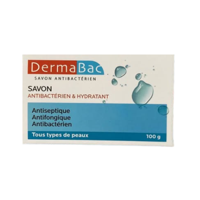DERMABAC SAVON ANTIBACTERIEN ET HYDRATANT 100 G