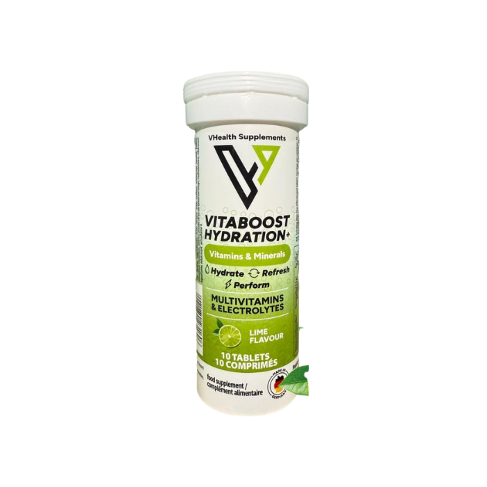 VHEALTH VITABOOST HYDRATATION+ GOUT CITRON 10 COMPRIMES