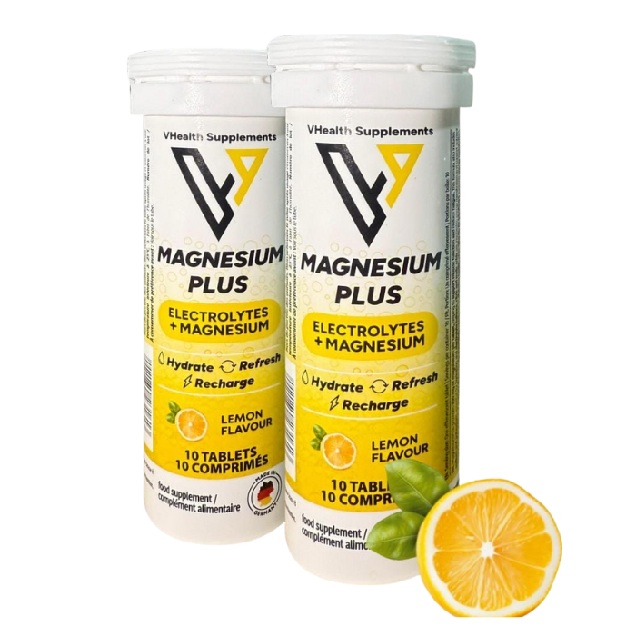 VHEALTH MAGNESIUM PLUS GOUT CITRON 10 COMPRIMES