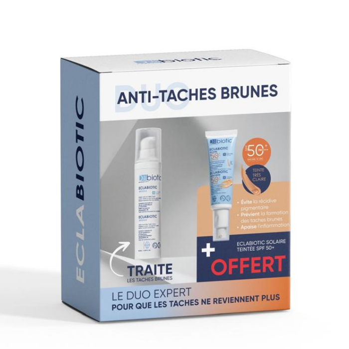 D BIOTIC OFFRE ECLABIOTIC INTENSE 50 ML + SOLAIRE TEINTEE SPF 50 50 ML OFFERT