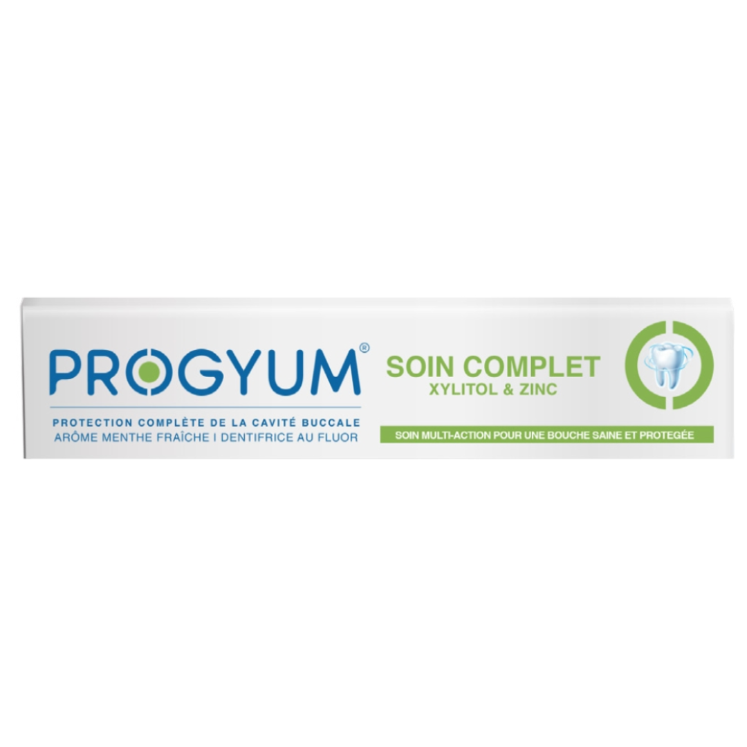 PROGYUM DENTIFICE SOIN COMPLET ZINC ET XYLITOL 75 ML