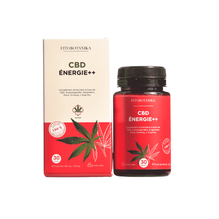FITOBOTANIKA CBD ENERGIE++ 30 GELULES