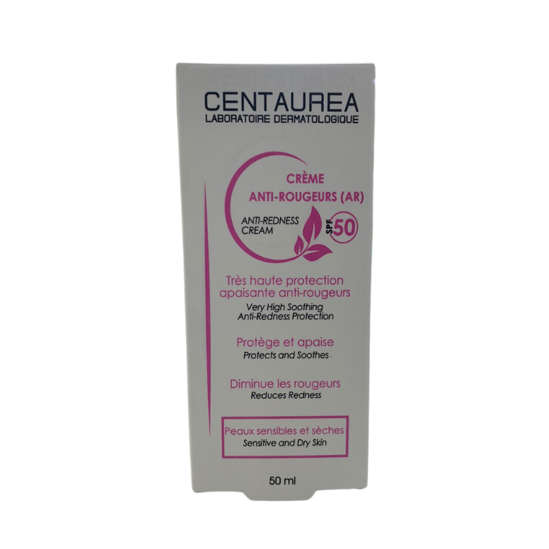 CENTAUREA CREME ANTI ROUGEURS 50 ML SPF 50+