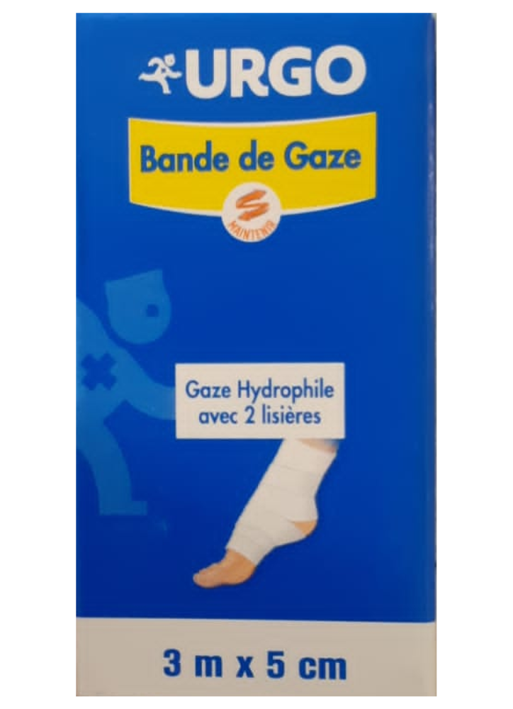 URGO bande de gaze 3m*5cm
