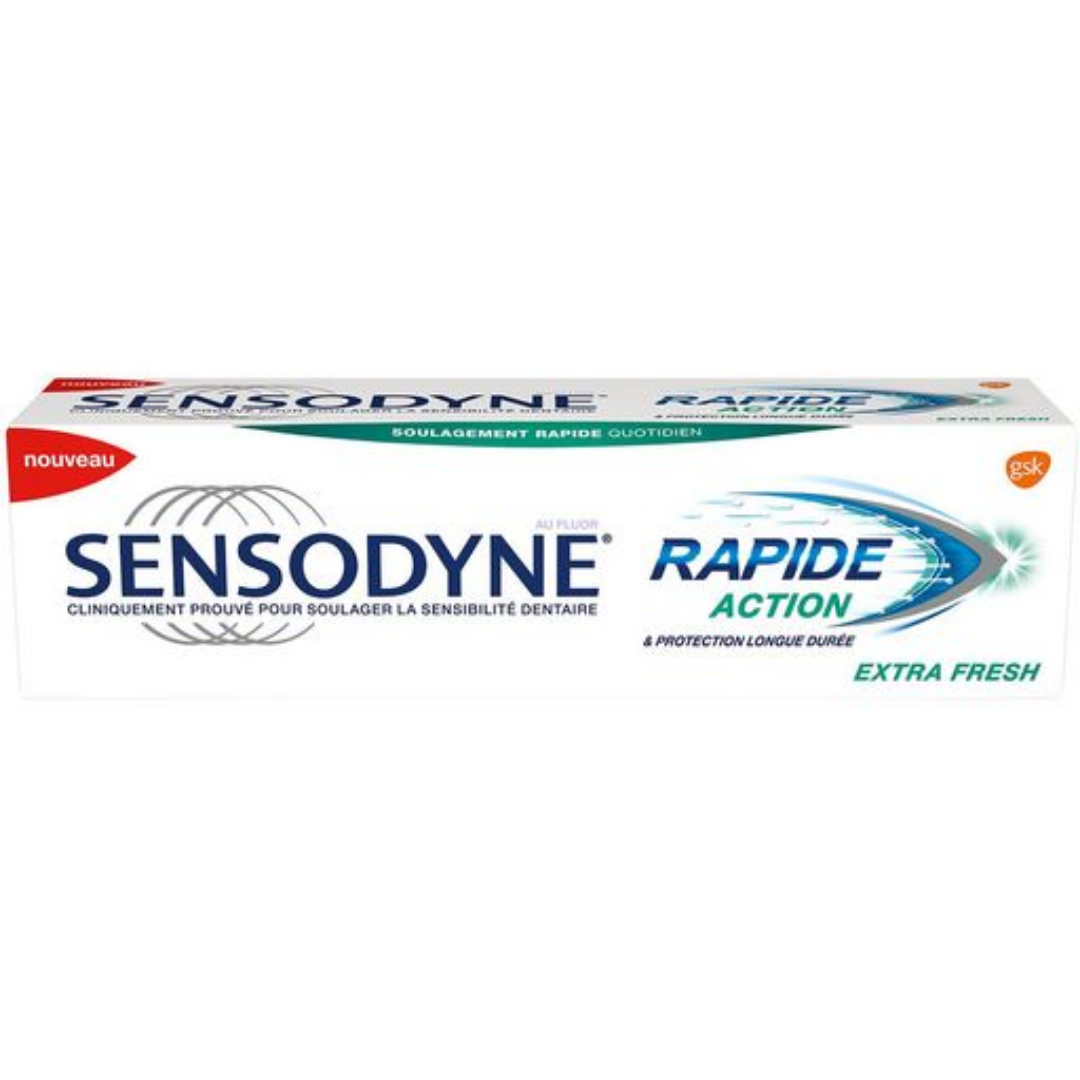 SENSODYNE RAPIDE ACTION EXTRA FRESH 75 ML