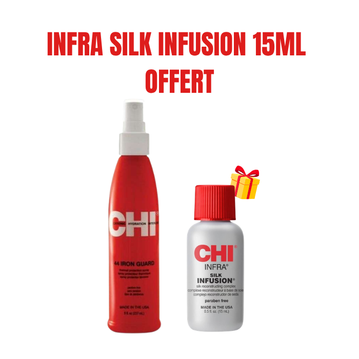 CHI OFFRE 44 IRON GUARD 237 ML + INFRA SILK INFUSION 15 ML OFFERT